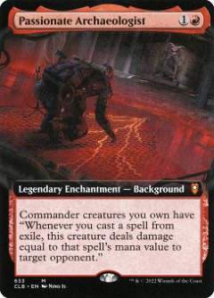 Passionate Archaeologist Commander Legends- Battle for Baldur's Gate Bordless